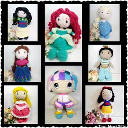 Crochet Creations. Amigurumi Toys. Handmade Gifts. Girlfriend Presents. Friendship Gifts. Valentine's Day Gifts.