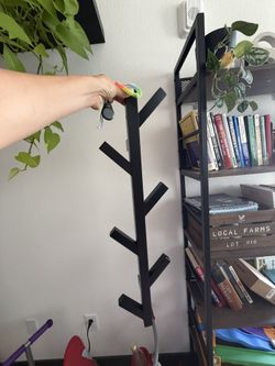 Black Wall Coat Hanger