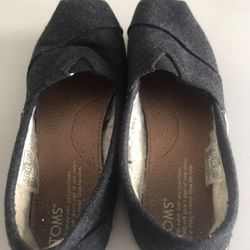 Toms Black Sheepskin Lining