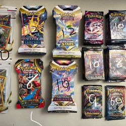 Assortment of NEW Pokemon Booster Packs Sealed SELL/TRADE