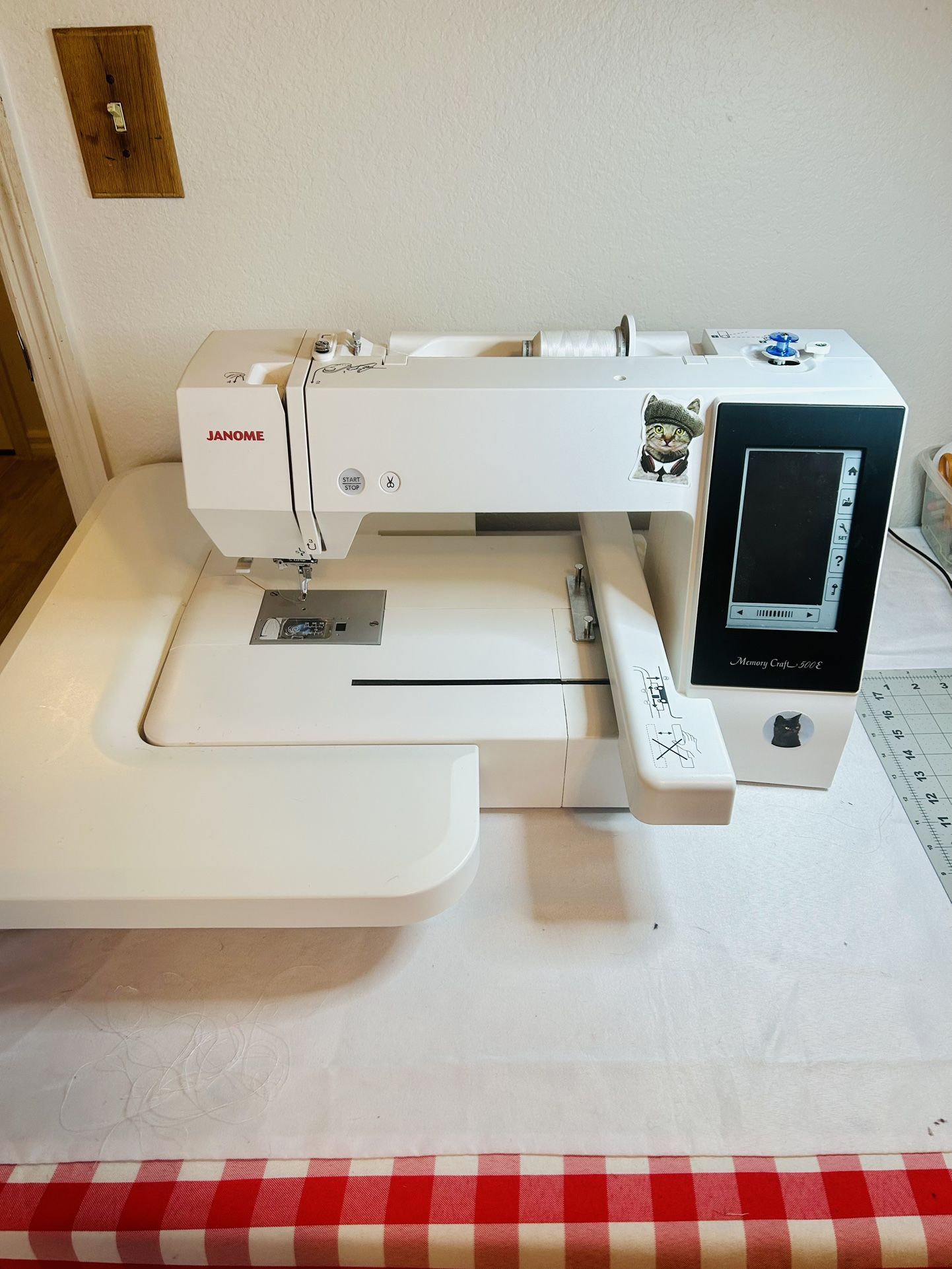 Janome Embroidery Machine 