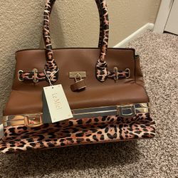 Leopard Purse, Secret Compartment