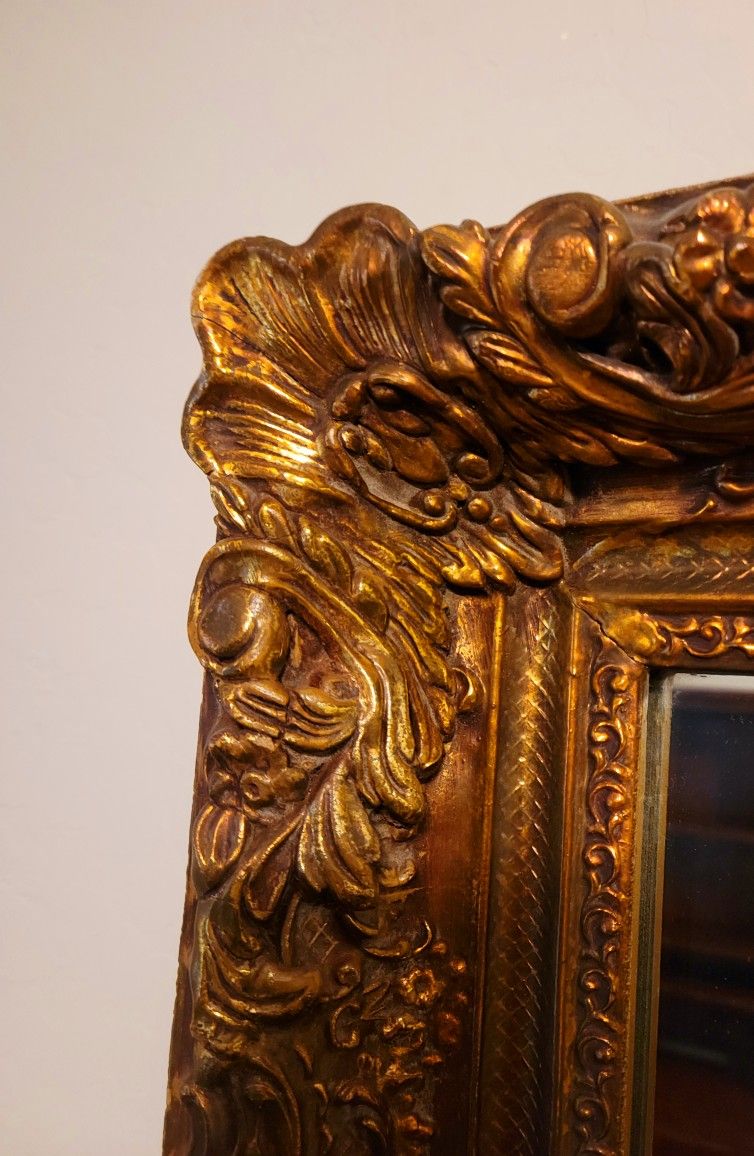 Gold Plated Wall Mirror