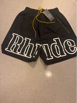 Rhude Graphic Shorts - SMALL