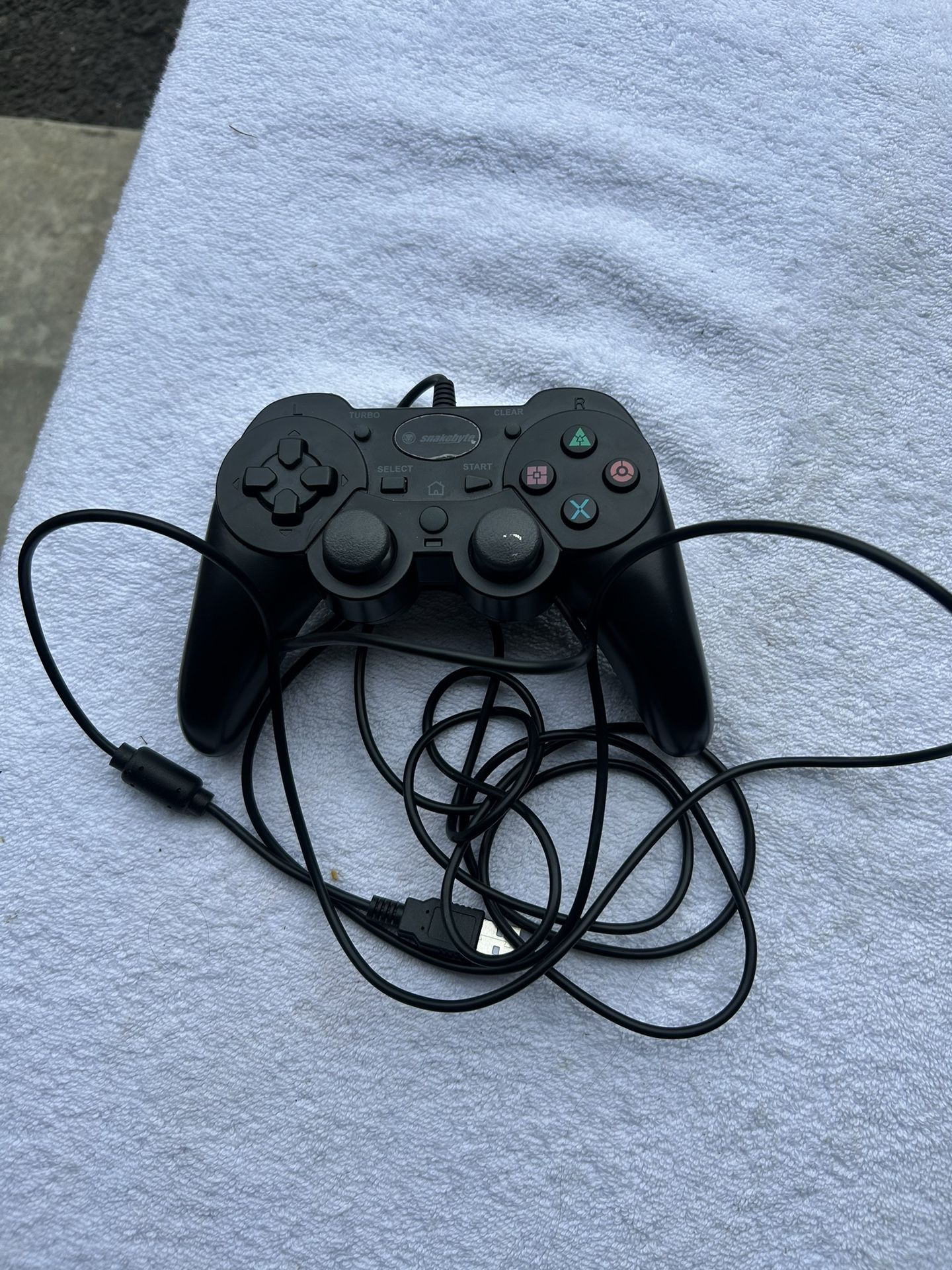 Snakebyte SB00566 USB Wired BLACK Controller for PS3