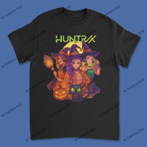 🧙♀️ K-Pop Huntrix as Witches Halloween Shirts – Limited Edition! 🎃