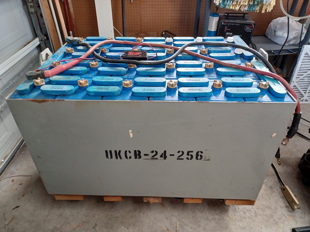Forklift Battery, 48 Volts.
