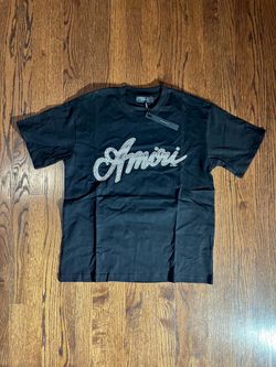 (M/L) Black Amiri Tee
