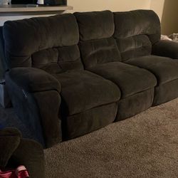 Black Fancy Couch