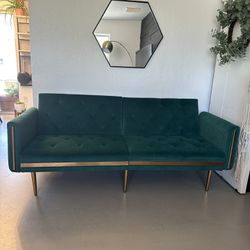 Velvet Sofa Sleeper $50
