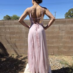 Pink dress,  size 3/4