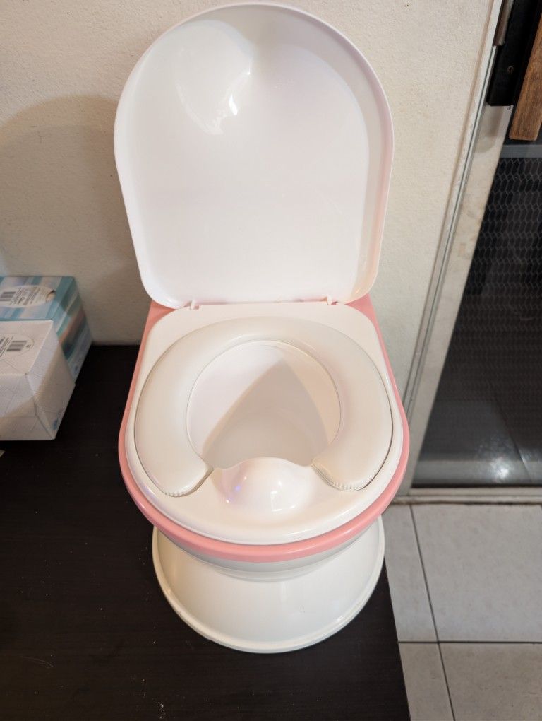 Cheer Try 2-in-1 Toddler Potty Training Toilet - with Detachable Training Seat