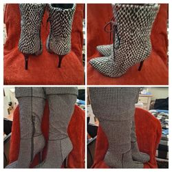 Stiletto Boots Size 8 And 81/2