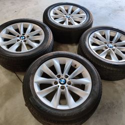 Wheels And Tires Set. 18 Inch, 5x120mm Bolt Pattern. Great Condition.