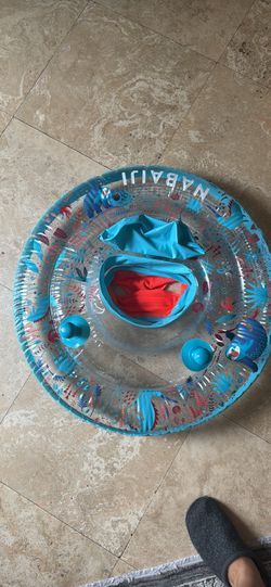 Babies' Inflatable Swim Ring with Seat