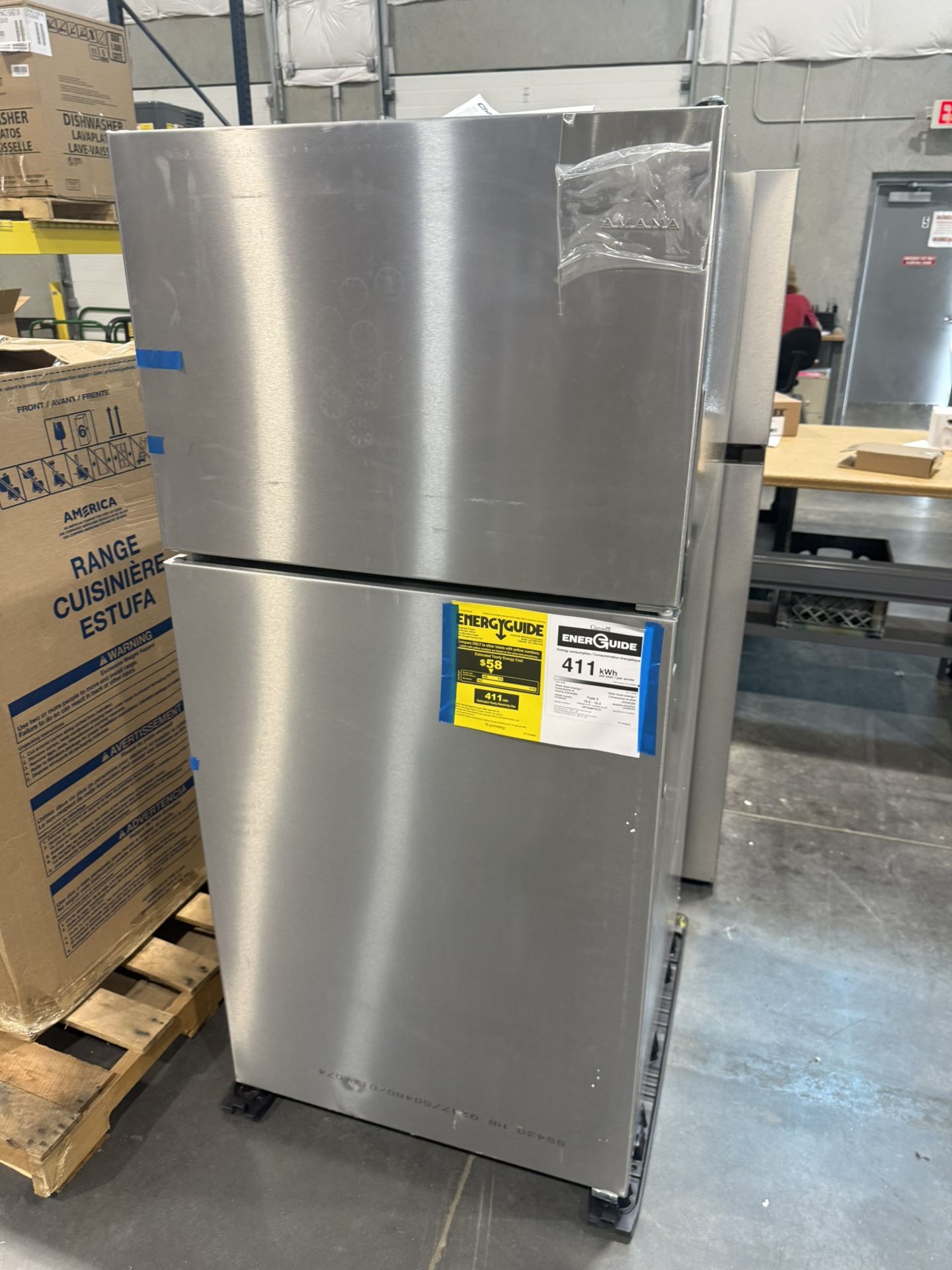 Brand new refrigerator