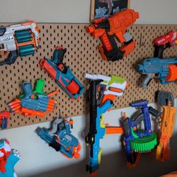 Nerf Guns Pistols bullets And Accessories 