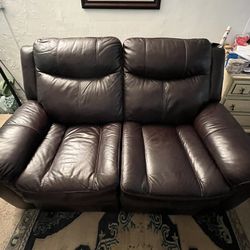 Ashley Leather Recliner 