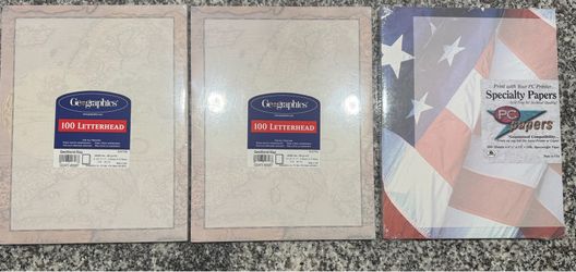 New packages of letterhead