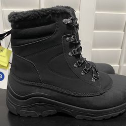 New All In Motion MEN’S Blaise Waterproof Winter Boots (Men’s Size 13) - $40