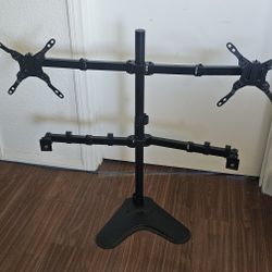 New - Quad Monitor Stand - For Up To  4  - 13' To 32" Inch Monitors - New