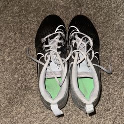 Black And Silver Football Cleats 
