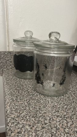 Glass jars