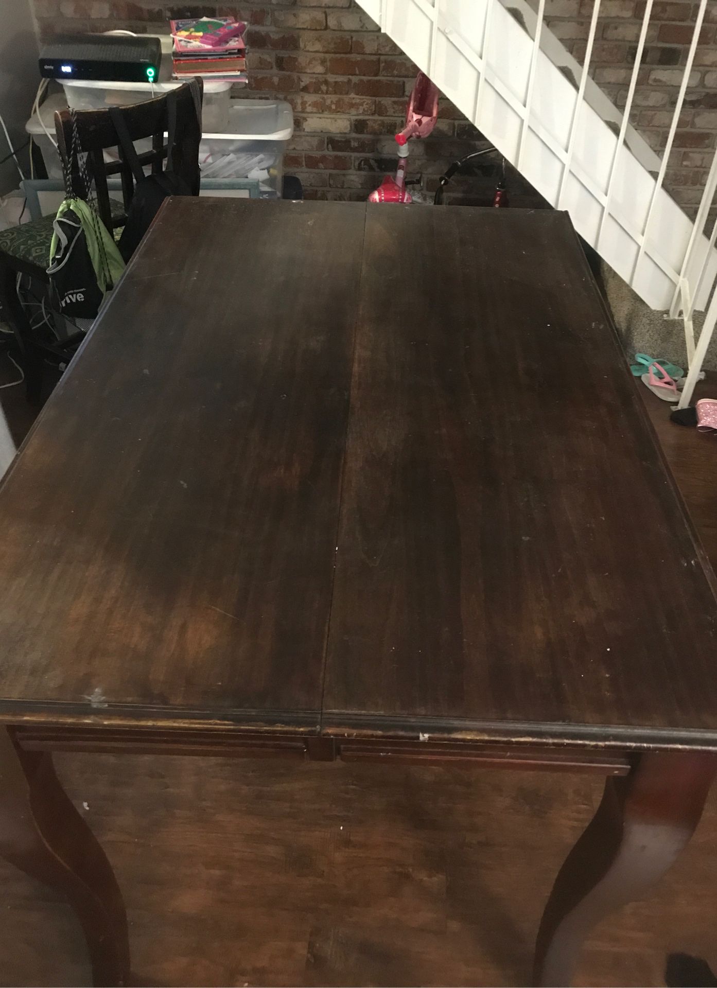 Cherry wood kitchen table