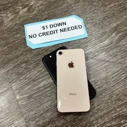 Apple IPhone 8 -  PAYMENTS AVAILABLE LOW AS $1 DOWN  - 20% OFF WINDOWS LAPTOPS 