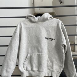 white essentials Hoodie
