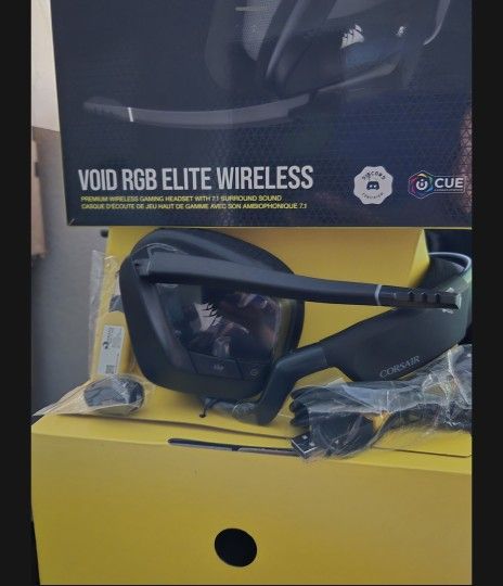 Corsair Void Rgb Elite Wireless Rgb Headset