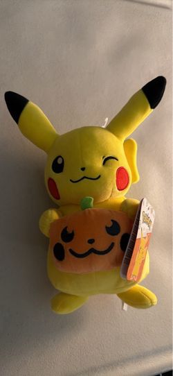 Pokémon Pikachu Halloween Pumpkin Plush