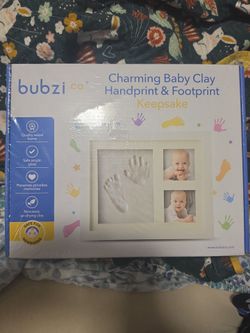 Baby Clay Handprint and Footpring