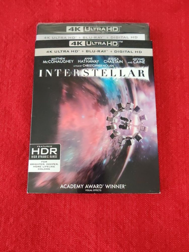 Interstellar Brand New In 4K! Back To The Future/Parasite And Others