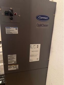 Carrier air scrubber