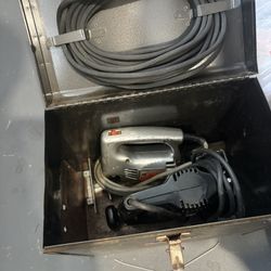 Scoller Saw  Is Craftsman And A Jigsaw Black And Decker 