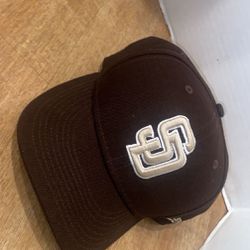 Brown New Era Sd Hat 