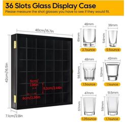 Shot Glass Display Case 