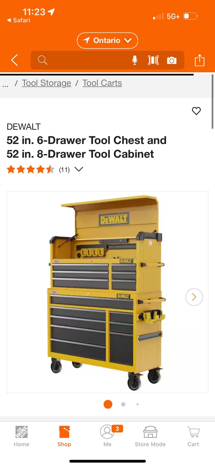 Dewalt 52 In Tool Box