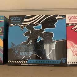 Pokemon Black Bolt Elite Trainer Box | Factory Sealed