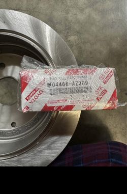 Front Rotors/pads OEM