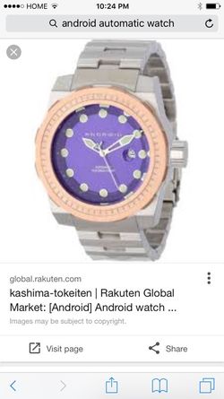 Android Automatic men's watch