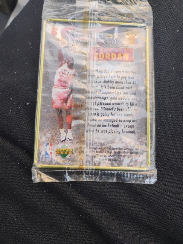 Micheal Jordan Card Never Been Open Collectible Just Want To Pay Extra Money To Pay A Bill I Didn't Want To Sell It Value It's Worth $1000