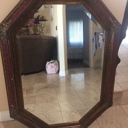 Vintage Framed Mirror (Porter Ranch)