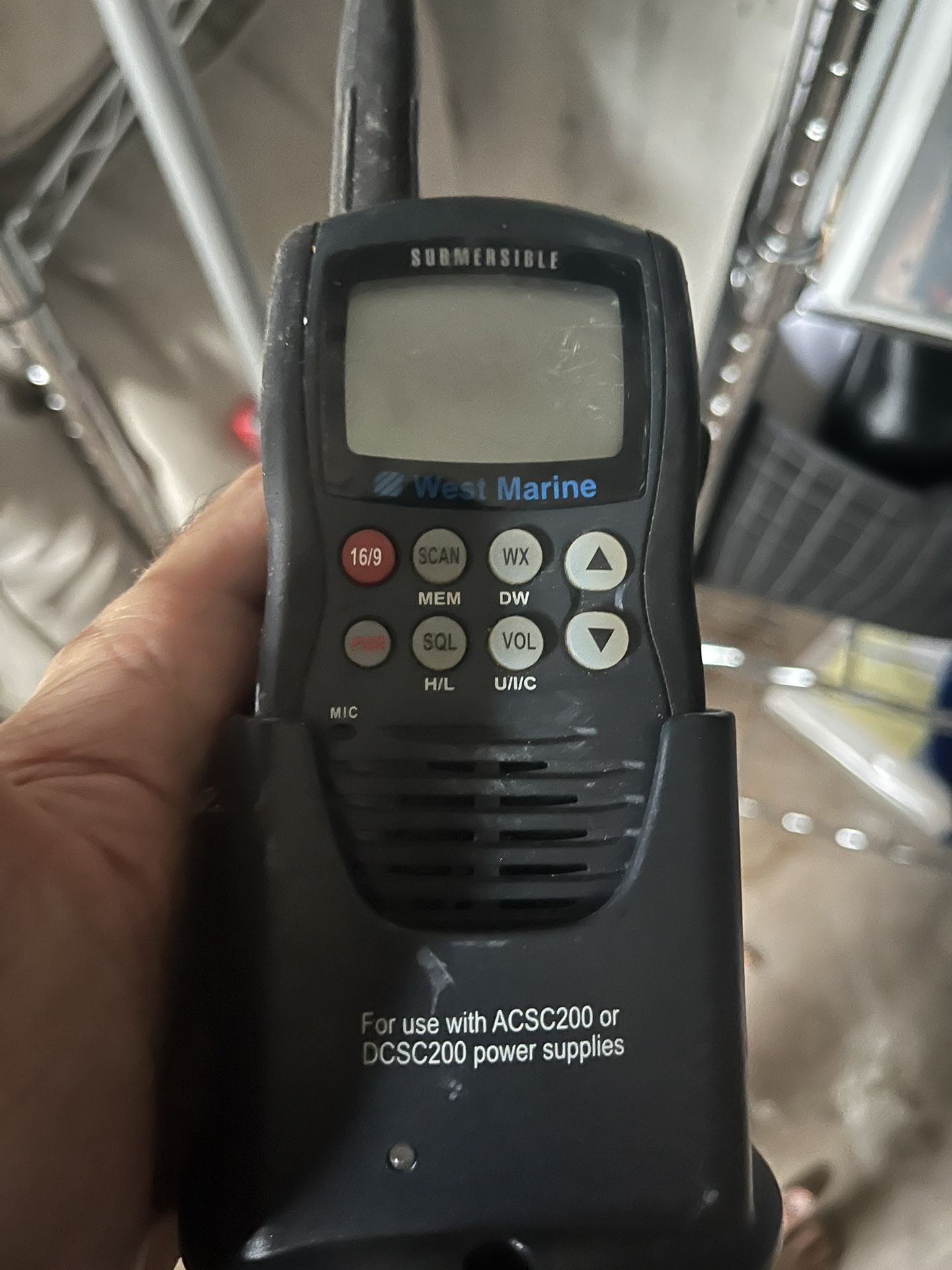 VHF West Marine Radio BC55