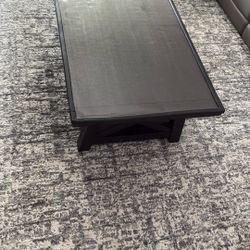 Coffee table Black farmhouse Style 