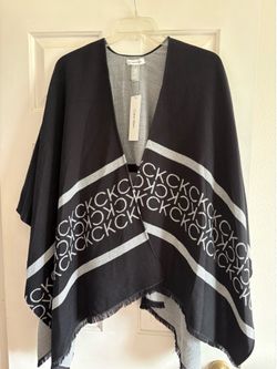 Women’s New Calvin Klein Poncho