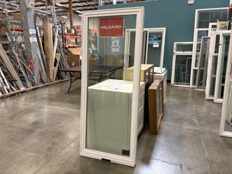 NEW! MILGARD V400 Tuscany Series 71×29 White Vinyl Picture Window