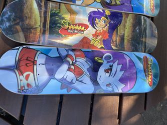 3 Collectible video game skateboards