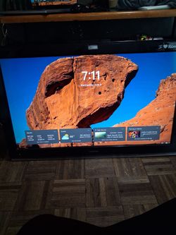 40" Toshiba flat-screen with Fire stick